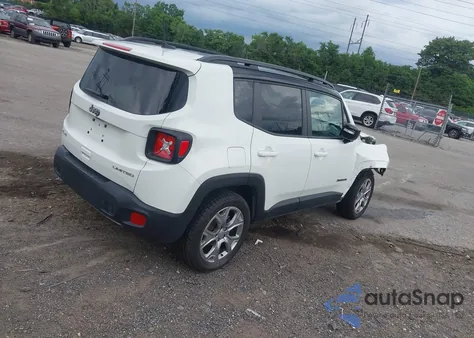 2022 Jeep Renegade Limited 4X4 z USA, uszkodzony, nr VIN ZACNJDD12NPN61165